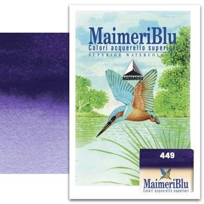 Maimeri Blu 1/2 Tablet Sulu Boya S4 No:449 Cobalt Violet