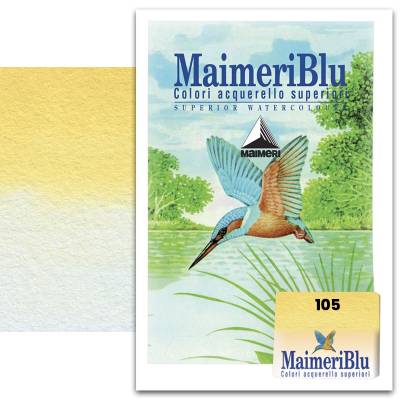 Maimeri Blu 1/2 Tablet Sulu Boya S1 No:105 Naples Yellow Light