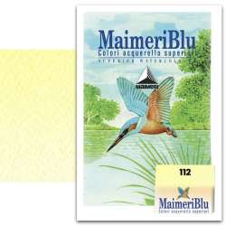 Maimeri - Maimeri Blu 1/2 Tablet Sulu Boya S1 No:112 Permanent Yellow Lemon
