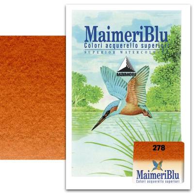 Maimeri Blu 1/2 Tablet Sulu Boya S1 No:278 Burnt Sienna