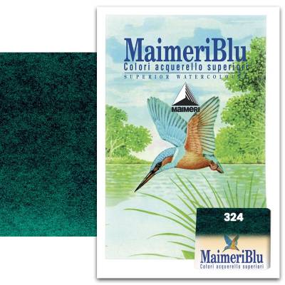 Maimeri Blu 1/2 Tablet Sulu Boya S1 No:324 Cupric Green Deep