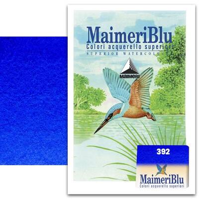 Maimeri Blu 1/2 Tablet Sulu Boya S1 No:392 Ultramarine Deep