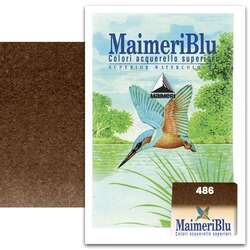 Maimeri - Maimeri Blu 1/2 Tablet Sulu Boya S1 No:486 Sepia