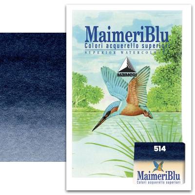 Maimeri Blu 1/2 Tablet Sulu Boya S1 No:514 Paynes Grey