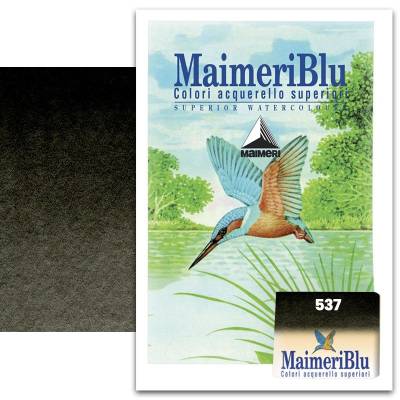 Maimeri Blu 1/2 Tablet Sulu Boya S1 No:537 Carbon Black