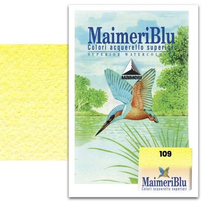 Maimeri Blu 1/2 Tablet Sulu Boya S2 No:109 Nickel Titanate Yellow