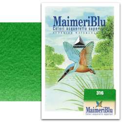 Maimeri - Maimeri Blu 1/2 Tablet Sulu Boya S2 No:316 Cobalt Green Light