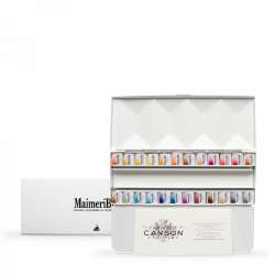 Maimeri - Maimeri Blu Artist Watercolour 1.5ml Tablet 24lü Set (1)