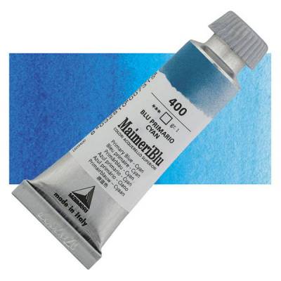 Maimeri Blu Tüp Sulu Boya 12 ml S1 No:400 Primary Blue - Cyan