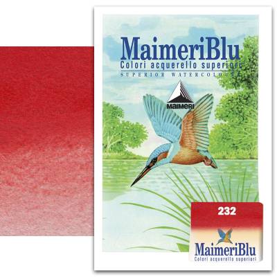 Maimeri Blu 1/2 Tablet Sulu Boya S3 No:232 Cadmium Red Deep