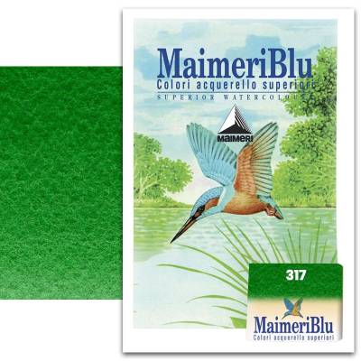 Maimeri Blu 1/2 Tablet Sulu Boya S4 No:317 Cobalt Green Deep