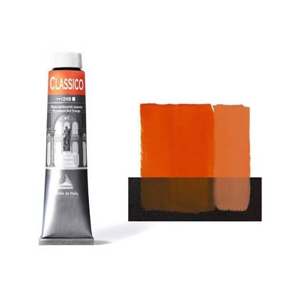 Maimeri Classico Yağlı Boya 200ml 249 Permanent Red Orange