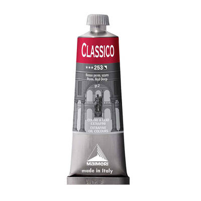 Maimeri Classico 60ml Yağlı Boya 253 Permanent Red Deep