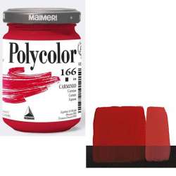 Maimeri - Maimeri Polycolor Akrilik Boya 140ml Carmine 166