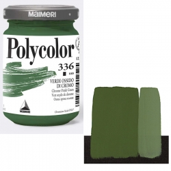 Maimeri - Maimeri Polycolor Akrilik Boya 140ml Chrome Oxide Green 336
