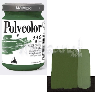 Maimeri Polycolor Akrilik Boya 140ml Chrome Oxide Green 336