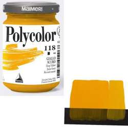 Maimeri - Maimeri Polycolor Akrilik Boya 140ml Deep Yellow 118