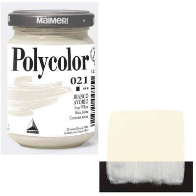 Maimeri Polycolor Akrilik Boya 140ml İvory White 021