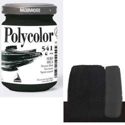 Maimeri - Maimeri Polycolor Akrilik Boya 140ml Micaceous Black 541