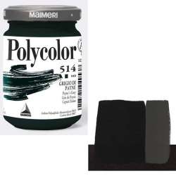 Maimeri - Maimeri Polycolor Akrilik Boya 140ml Paynes Grey 514