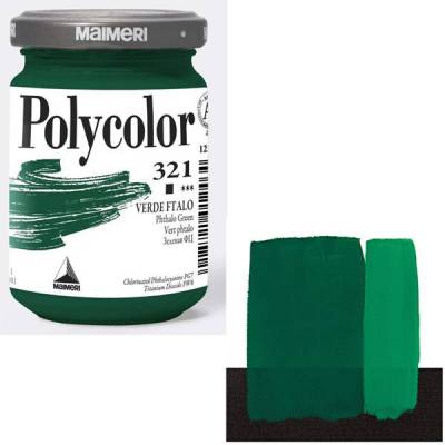 Maimeri Polycolor Akrilik Boya 140ml Phthalo Green 321