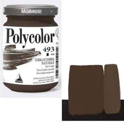 Maimeri - Maimeri Polycolor Akrilik Boya 140ml Raw Umber 493