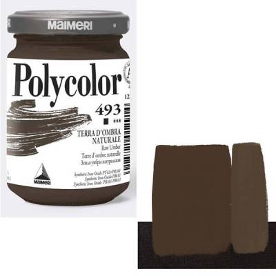 Maimeri Polycolor Akrilik Boya 140ml Raw Umber 493