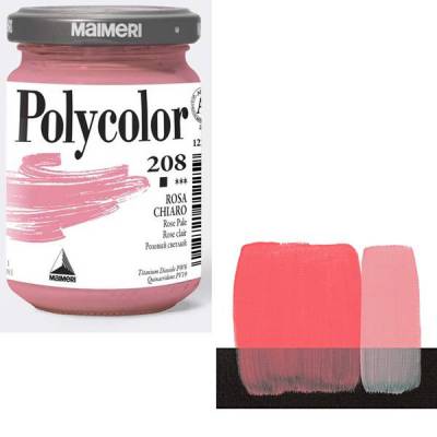 Maimeri Polycolor Akrilik Boya 140ml Rose Pale 208