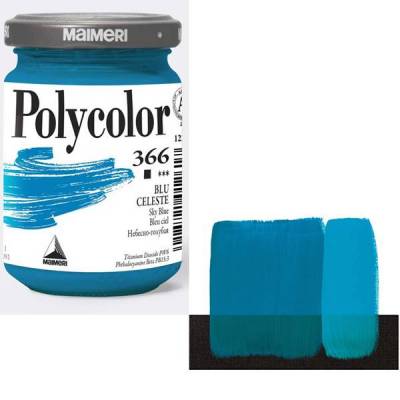 Maimeri Polycolor Akrilik Boya 140ml Sky Blue 366
