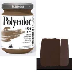 Maimeri - Maimeri Polycolor Akrilik Boya 140ml Vandyke Brown 484