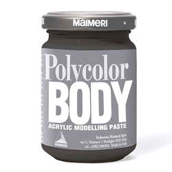 Maimeri - Maimeri Polycolor Body 140ml Akrilik Boya No:803 Pasta Acciao