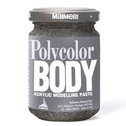 Maimeri - Maimeri Polycolor Body 140ml Akrilik Boya No:804 Pasta Argento