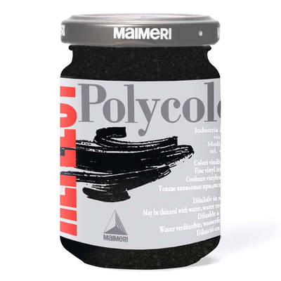 Maimeri Polycolor Reflect Boya 140ml 568 Black
