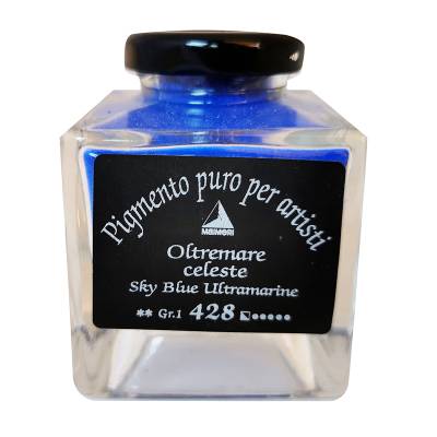 Maimeri Toz Pigment Cam Şişe Seri 1 428 Sky Blue Ultramarine 47g