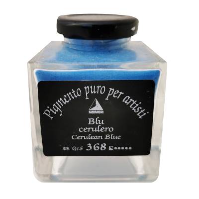 Maimeri Toz Pigment Cam Şişe Seri 5 368 Cerulean Blue 51g