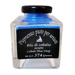 Maimeri - Maimeri Toz Pigment Cam Şişe Seri 5 374 Cobalt Blue Deep 67g