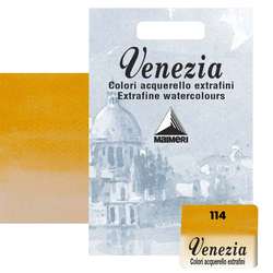 Maimeri - Maimeri Venezia Yarım Tablet Sulu Boya No:114 Permanent Yellow Deep