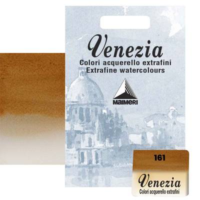 Maimeri Venezia Yarım Tablet Sulu Boya No:161 Raw Sienna