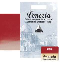 Maimeri - Maimeri Venezia Yarım Tablet Sulu Boya No:274 Scarlet