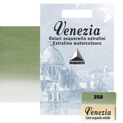 Maimeri Venezia Yarım Tablet Sulu Boya No:358 Sap Green