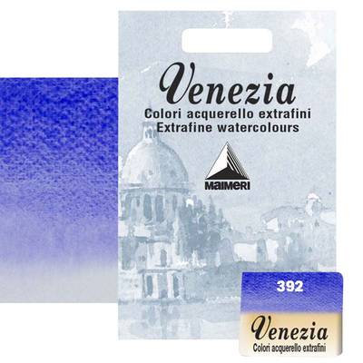 Maimeri Venezia Yarım Tablet Sulu Boya No:392 Ultramarine Deep