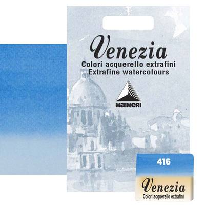 Maimeri Venezia Yarım Tablet Sulu Boya No:416 Cerulean