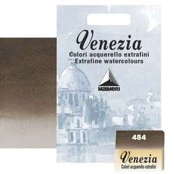 Maimeri - Maimeri Venezia Yarım Tablet Sulu Boya No:484 Vandyke Brown