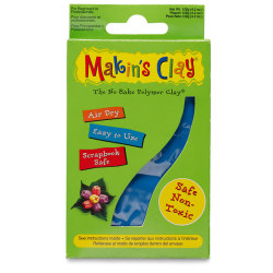 Makins Clay - Makin's Clay Hava ile Kuruyan Polimer Kil Blue 120g Kod:32008