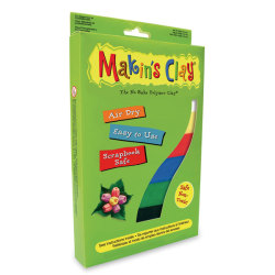 Makins Clay - Makin's Clay Hava ile Kuruyan Polimer Kil 500g Multi Color 6 Renk