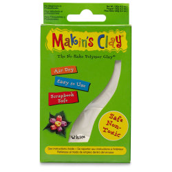 Makins Clay - Makin's Clay Hava ile Kuruyan Polimer Kil White 120g Kod:32002