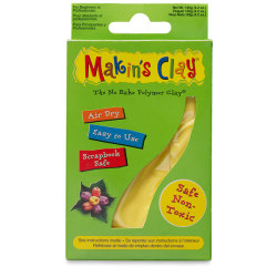 Makins Clay - Makin's Clay Hava ile Kuruyan Polimer Kil Yellow 120g Kod:32007