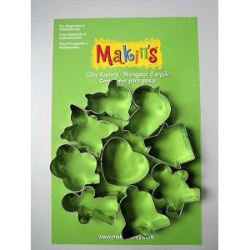 Makins Clay - Makin's Clay Kesici Kalıp Seti Günlük 9 Desen Kod:37012