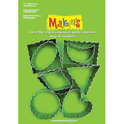 Makins Clay - Makin's Clay Kesici Kalıp Seti Şekiller 9 Desen Kod:37020
