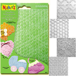 Makin's Clay Texture Sheets Doku Kalıpları 4lü Set C